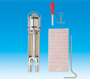 小型アスマン通風乾湿計用温度計 一般品