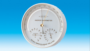 アネロイド型気圧計　180φ