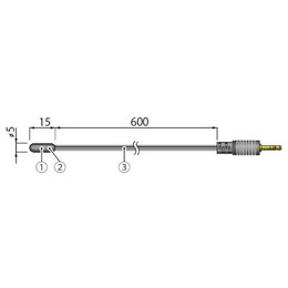 エスペックミック サーモレコーダー標準温度センサ RTH-1010