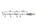 エスペックミック SUS保護管付温度センサ3φ×185 RTH-1120