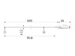 エスペックミック フッ素樹脂被覆センサ RTH-3010