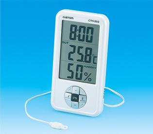 【販売終了】デジタル温湿度計　CTH-203