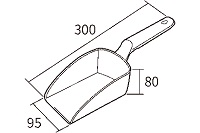 MDSハンドスコップ 0.5L 567799