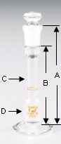 台付メスフラスコ 2mL CL2300-02-10