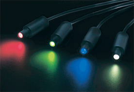 【販売終了】LED丸型同軸照明　(8-14)青