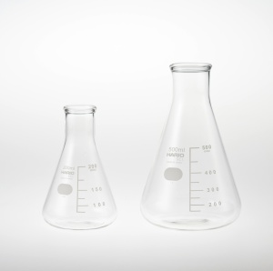 HARIO 三角フラスコ 目安目盛付 10mL