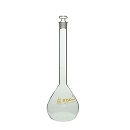 柴田科学 メスフラスコ(全量フラスコ)透明 スーパーグレード 茶標線 250mL 020060-0250A