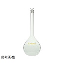 柴田科学 メスフラスコ(全量フラスコ) カスタムA 透明 茶標線 5L 026050-05000