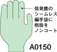 制電ラインフィット手袋 A0150 S 1双