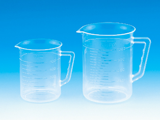 【販売終了】Fine手付ビーカー 3L TPX