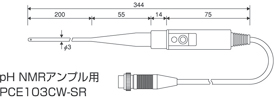 pH電極 PCE103CSW-SR