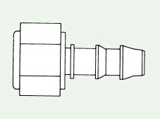 メルク ミリポア 接続アダプターメスネジ 2個 XX6700118