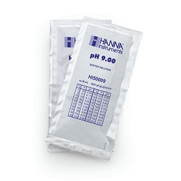 ハンナインスツルメンツ・ジャパン pH標準液(テクニカルタイプ)pH 9.00 @25℃ 証明書付 20mL×25袋 HI 50009-02