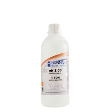 ハンナインスツルメンツ・ジャパン pH標準液(テクニカルタイプ)pH 3.00 @25℃ 証明書付 500mL HI 5003