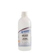ハンナインスツルメンツ・ジャパン pH標準液(テクニカルタイプ)pH 9.00 @25℃ 証明書付 500mL HI 5009