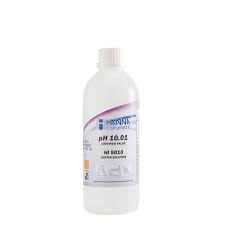 ハンナインスツルメンツ・ジャパン pH標準液(テクニカルタイプ)pH 10.01 @25℃ 証明書付 500mL HI 5010