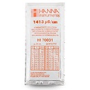 ハンナインスツルメンツ・ジャパン EC標準液(スタンダードタイプ)1413 μS/cm @25℃ 20mL×25袋HI 70031P