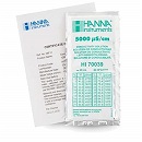 ハンナインスツルメンツ・ジャパン EC標準液(スタンダードタイプ)5000 μS/cm @25℃ 証明書付 20mL×25袋 HI 70039C