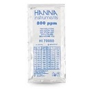 ハンナインスツルメンツ・ジャパン TDS標準液 800ppm @25℃ 20mL×25袋 HI 70080P