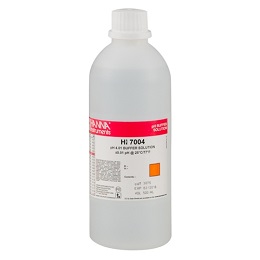 ハンナインスツルメンツ・ジャパン pH標準液(スタンダードタイプ)pH 4.01 @25℃ 証明書付 500mL HI 7004L/C