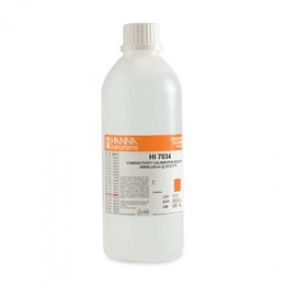ハンナインスツルメンツ・ジャパン EC標準液(スタンダードタイプ)80000 μS/cm(80mS/cm)@25℃ 500mL HI 7034L