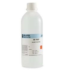 ハンナインスツルメンツ・ジャパン 塩化ナトリウム標準液 100%NaCl 500mL HI 7037L