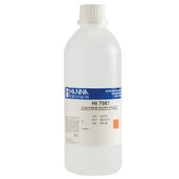 ハンナインスツルメンツ・ジャパン 塩化ナトリウム標準液 30g/L 500mL HI 7081L