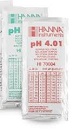 ハンナインスツルメンツ・ジャパン pH標準液(スタンダードタイプ)pH 4.01&pH 7.01 20ml×10(各5袋) HI 77400P
