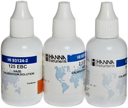 ハンナインスツルメンツ・ジャパン 標準液セット(0、2.5、125EBCセット)30mL×3(各1本) HI 93124-03