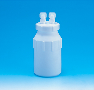 PTFE装置用ボトル容器 1000mL 8φ×2個 F-1015-013