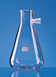 【販売終了】Duran ソケット付吸引フラスコ 1000mL