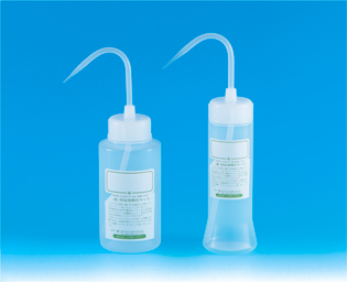 【販売終了】広口洗浄びんBII型スリム PE製 200mL