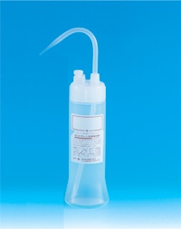 【販売終了】B型洗浄びんスリム弁付PE製 400mL