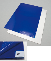 【販売終了】粘着マット 450×900 青 30枚×10