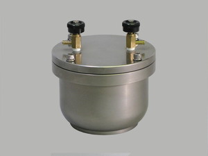 ガス置換用粉砕容器 クローム鋼 80mL
