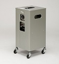 【販売終了】佐藤真空 ベルト駆動型油回転真空ポンプ 4脚BOX BSW-20 単相 100V 60Hz