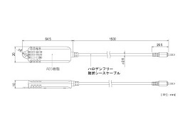 エスペックミック センサケーブル RSH-3020 1.5m RS-14H/14NH用