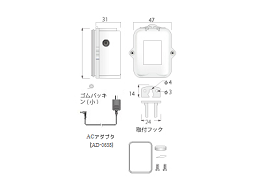 エスペックミック 外部電源アダプタ RTH-3071ミニワイヤレス用